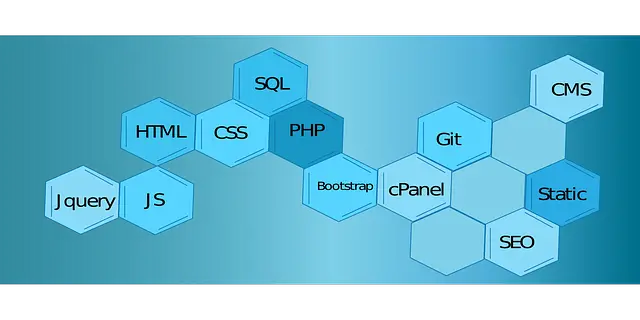 graphic representation of common website terminology