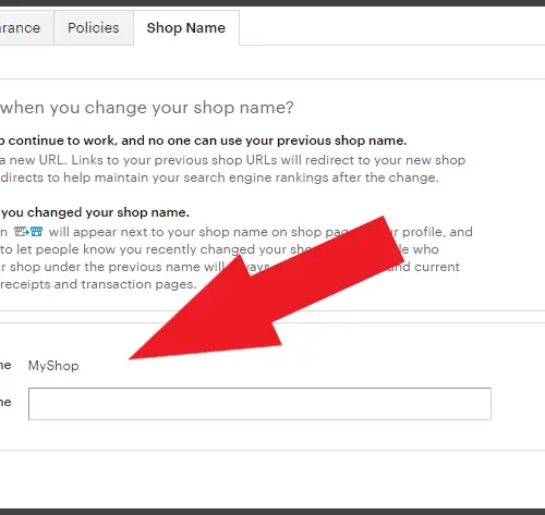 How to Change Your Etsy Shop Name