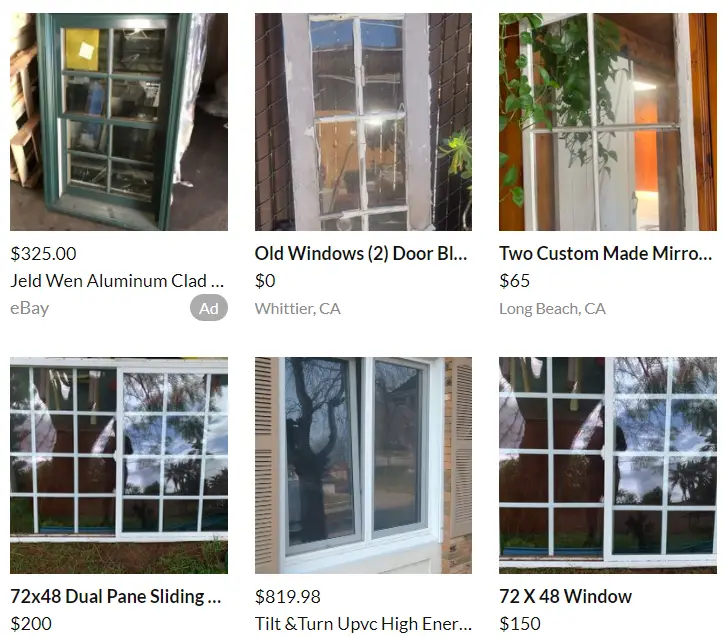 old windows on offerup